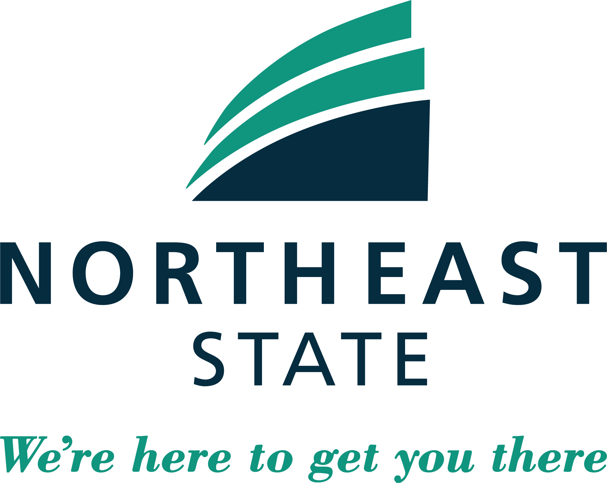Northeast State Logo - vertical with tagline